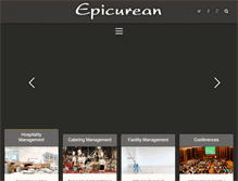 Tablet Screenshot of epicurean.in