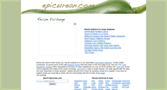 Desktop Screenshot of blueberry-recipes.epicurean.com